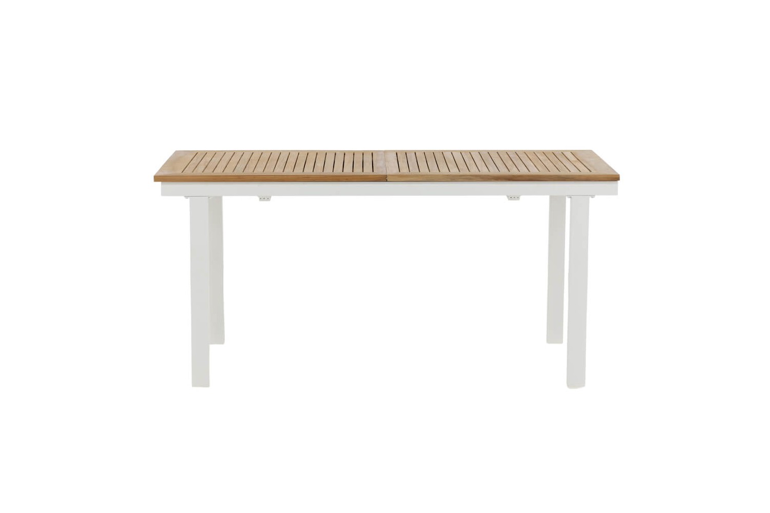 Panama matbord 160/240x90x75 cm vit/natur Venture Home Panama matbord 160/240x90x75 cm vit/natur Venture Home