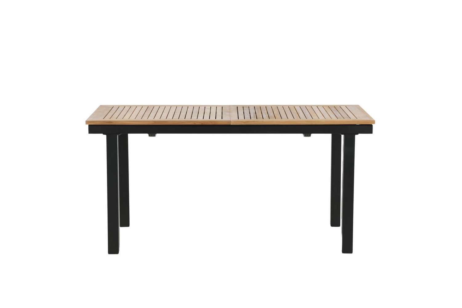 Panama matbord 160/240x90x75 cm svart/natur Venture Home Panama matbord 160/240x90x75 cm svart/natur Venture Home