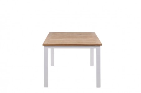 Panama matbord 224/324x100x75 cm vit/natur Venture Home