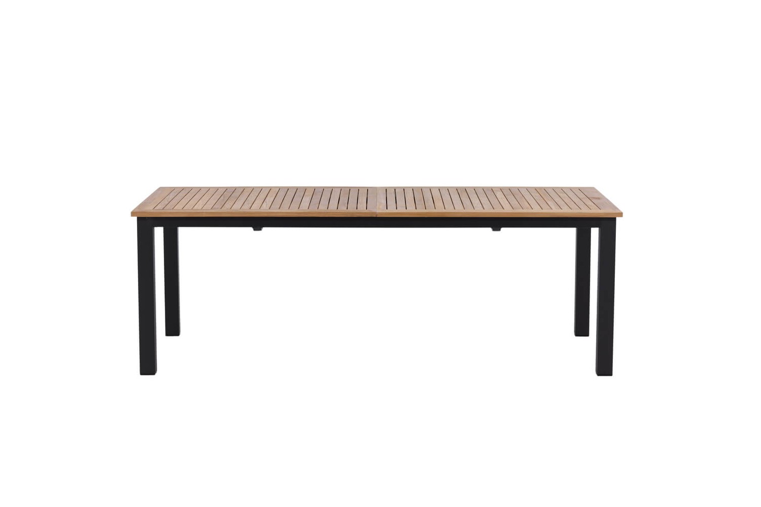 Panama matbord 224/320x100x75 cm svart/natur Venture Home Panama matbord 224/320x100x75 cm svart/natur Venture Home