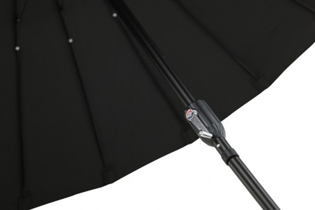 Palmetto parasoll Ø270 cm svart Venture Home