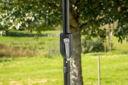 Palmetto parasoll Ø270 cm svart Venture Home