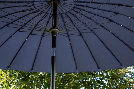 Palmetto parasoll Ø270 cm blå Venture Home