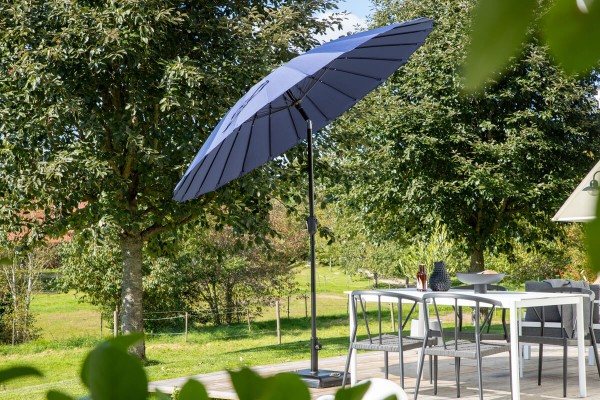 Palmetto parasoll Ø270 cm blå Venture Home
