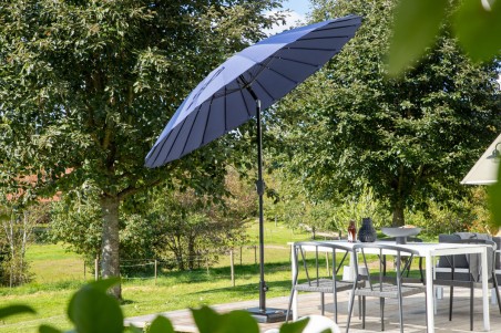 Palmetto parasoll Ø270 cm blå Venture Home