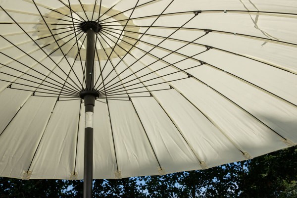 Palmetto parasoll Ø270 cm vit Venture Home