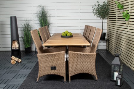 Padova reclinerstol 2-pack natur Venture Home