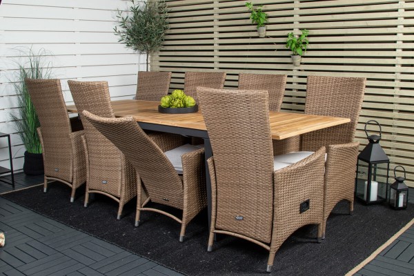 Padova reclinerstol 2-pack natur Venture Home