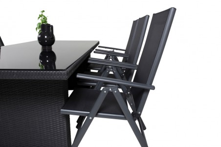 Padova & Break matgrupp svart Venture Home