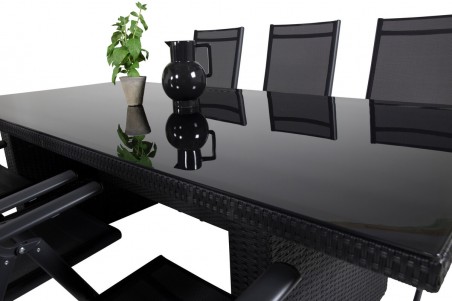 Padova & Break matgrupp svart Venture Home