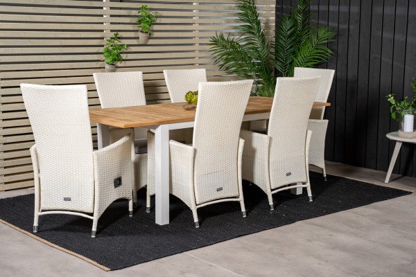 Padova reclinerstol 2-pack vit Venture Home