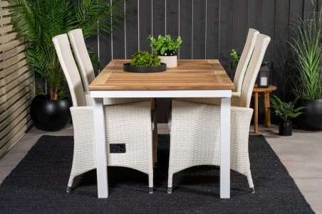 Padova reclinerstol 2-pack vit Venture Home