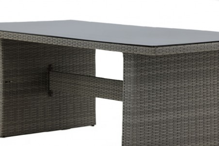 Padova matbord 200x100x74 cm grå Venture Home