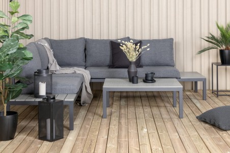 Odense hörngrupp mörkgrå Venture Home