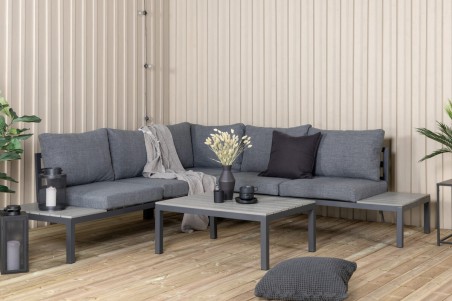 Odense hörngrupp mörkgrå Venture Home