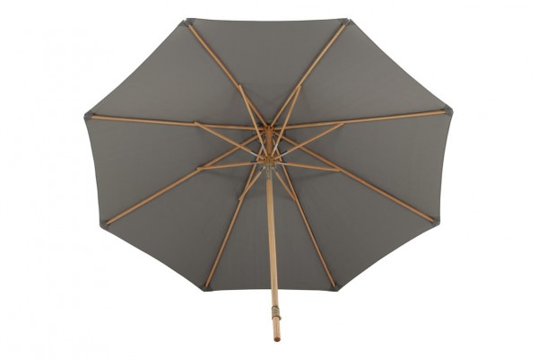 Nypo parasoll 330x330x258 cm grå Venture Home