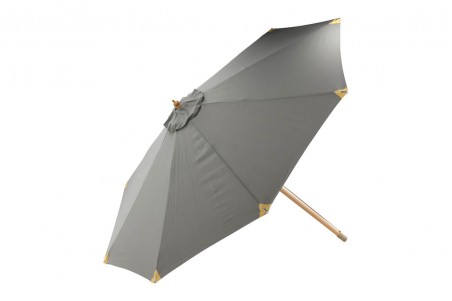 Nypo parasoll 330x330x258 cm grå Venture Home