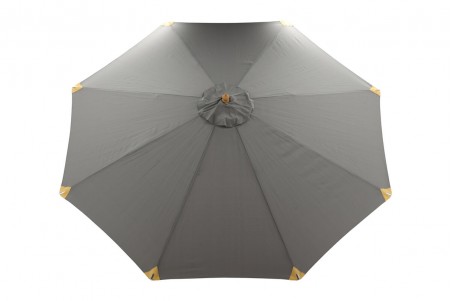 Nypo parasoll 330x330x258 cm grå Venture Home