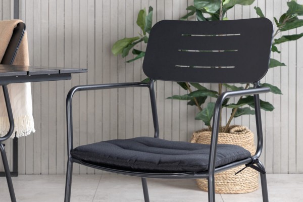 Nicke matstol 2-pack svart Venture Home