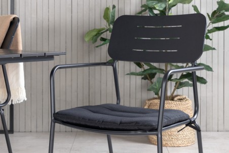 Nicke matstol 2-pack svart Venture Home