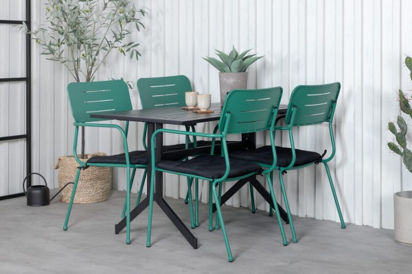 Nicke matstol 2-pack grön Venture Home