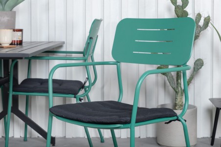 Nicke matstol 2-pack grön Venture Home