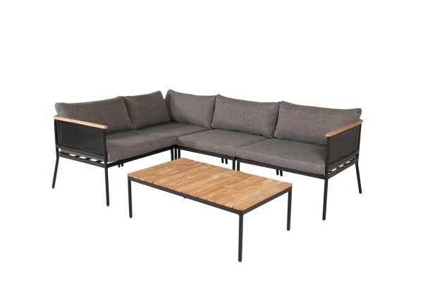 Nettan hörngrupp grå/natur Venture Home