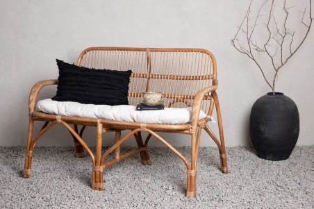 Nella 2-sits soffa mörk natur Venture Home