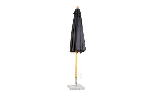 Naxos parasoll Ø300 cm svart Venture Home