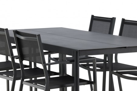 Modena & Copacabana matgrupp svart Venture Home