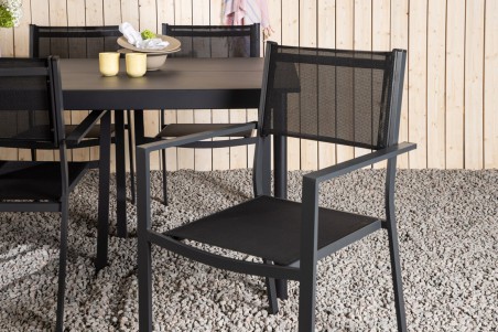 Modena & Copacabana matgrupp svart Venture Home