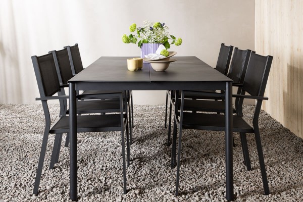 Modena & Copacabana matgrupp svart Venture Home