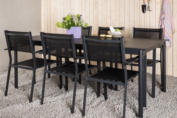 Modena & Copacabana matgrupp svart Venture Home