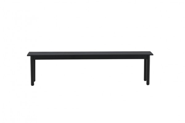 Modena bänk 180x40x35 cm svart Venture Home