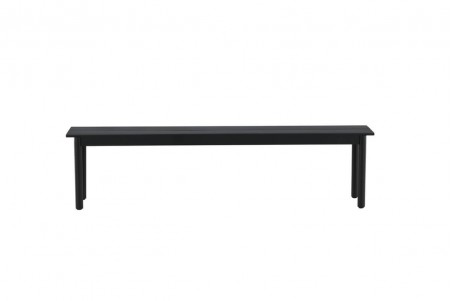 Modena bänk 180x40x35 cm svart Venture Home