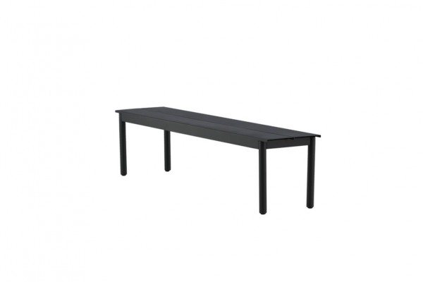 Modena bänk 180x40x35 cm svart Venture Home