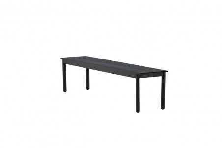 Modena bänk 180x40x35 cm svart Venture Home
