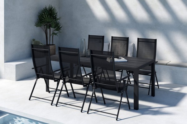 Mirko & Levanzo matgrupp svart Venture Home
