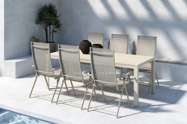 Mirko & Levanzo matgrupp beige Venture Home