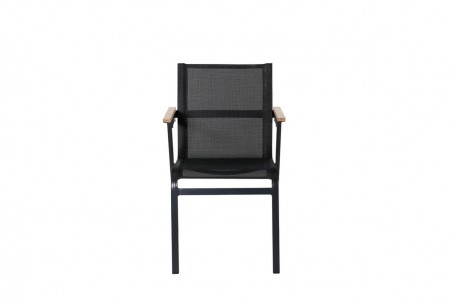 Mexico matstol 6-pack svart Venture Home