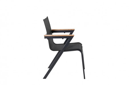 Mexico matstol 2-pack svart Venture Home