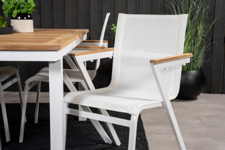 Mexico matstol 2-pack vit Venture Home