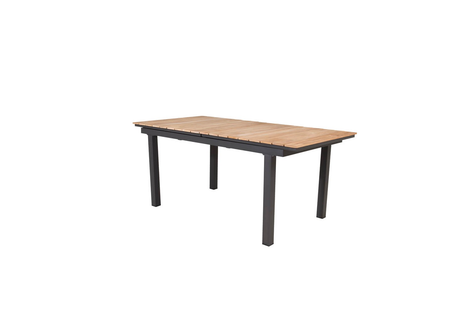 Mexico matbord 180/240x90x75 cm svart/natur Venture Home Mexico matbord 180/240x90x75 cm svart/natur Venture Home