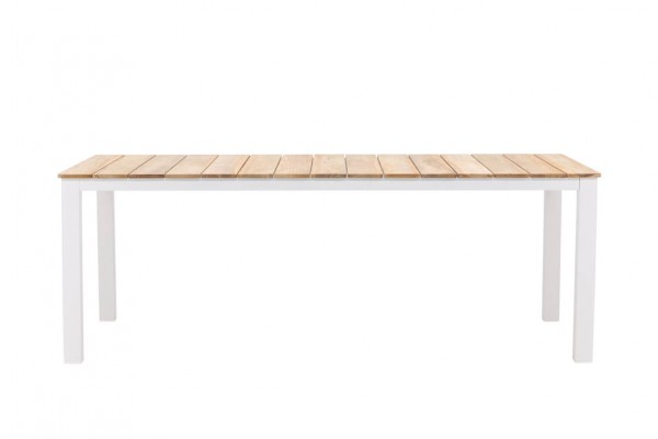 Mexico matbord 210x100x75 cm vit/natur Venture Home