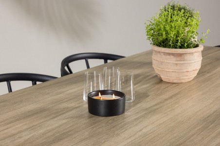 Merlo & Stina matgrupp svart/vit Venture Home