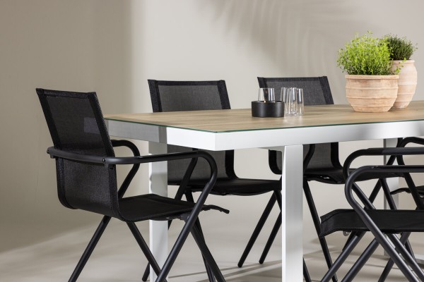 Merlo & Alina matgrupp svart/vit Venture Home
