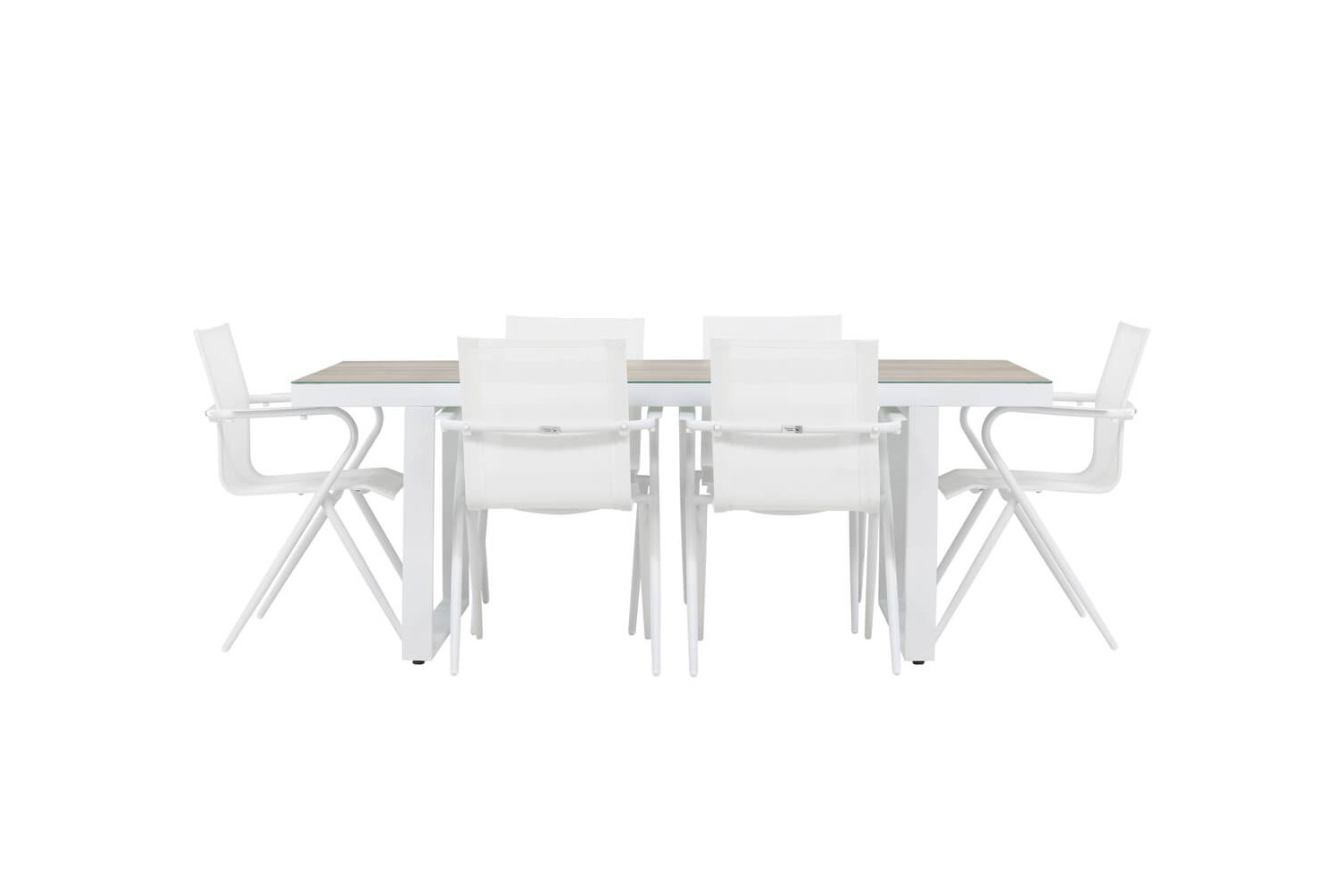 Merlo & Alina matgrupp vit Venture Home Merlo & Alina matgrupp vit Venture Home
