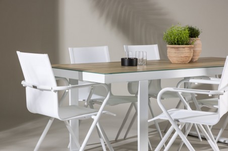 Merlo & Alina matgrupp vit Venture Home