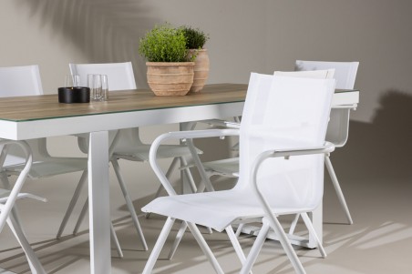 Merlo & Alina matgrupp vit Venture Home