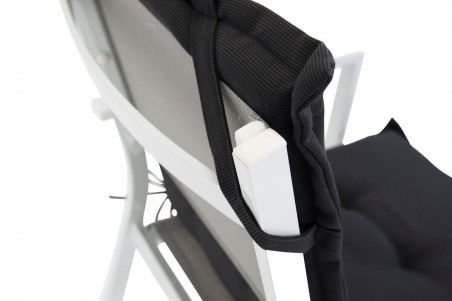 Hanna matstolsdyna svart Venture Home